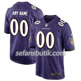 Baltimore Ravens Tröjor Custom Lila - Herr